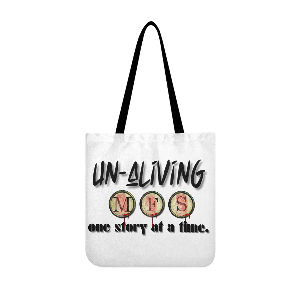 Un-Aliving MFS one story at a time Cloth Tote Bags