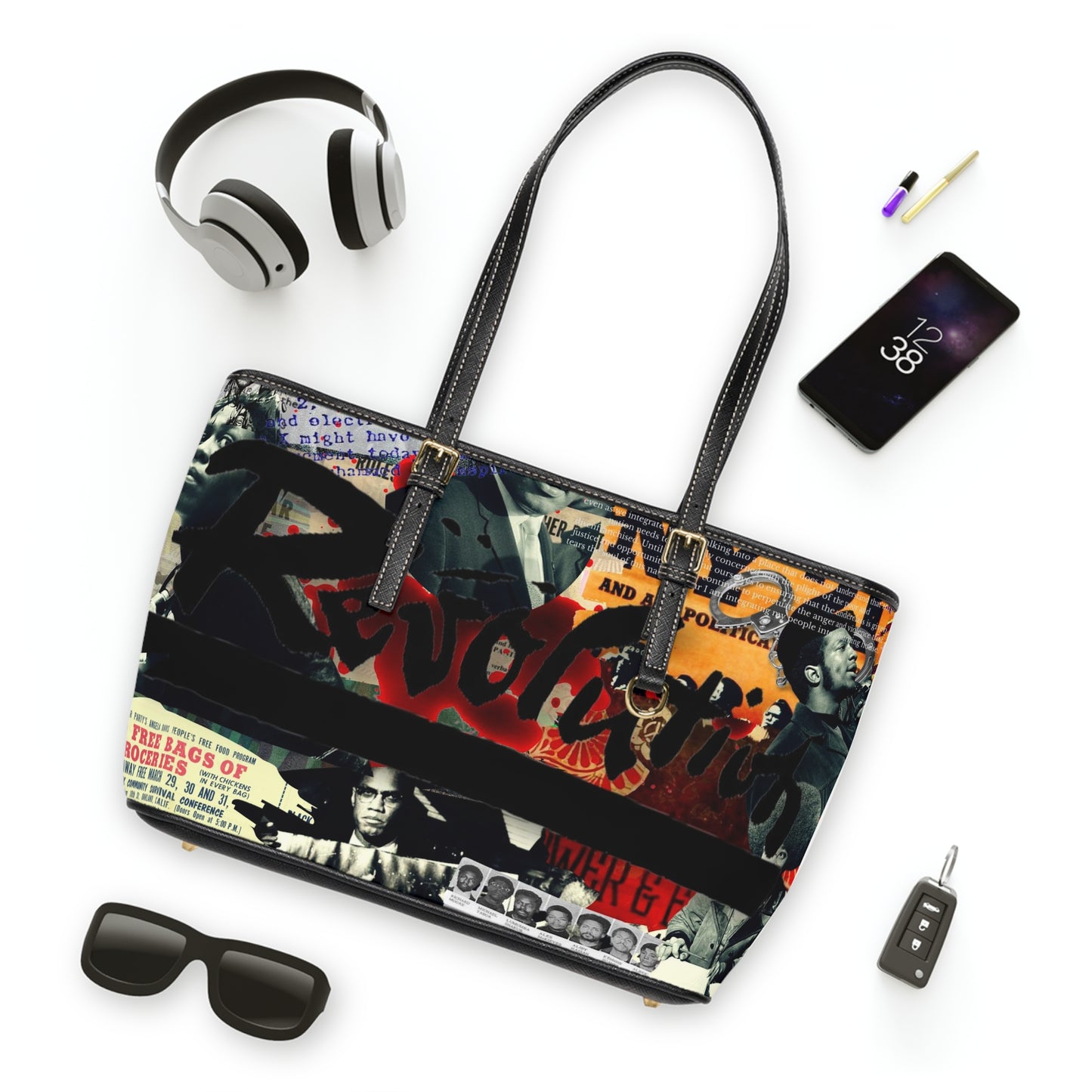 The Exodus Paradigm Revolutionary Leather Shoulder Bag