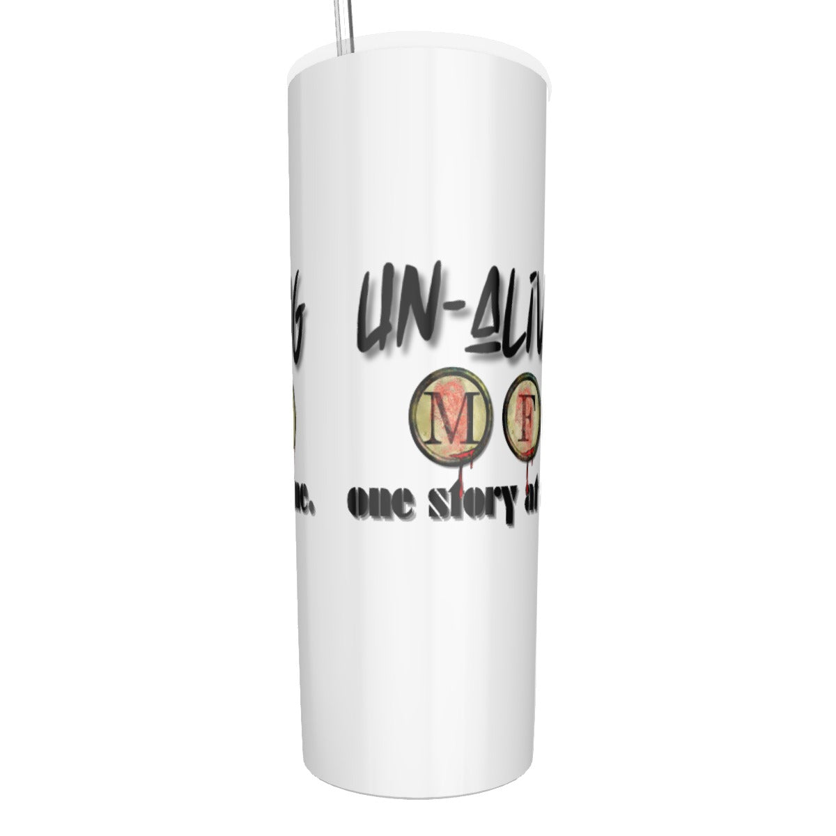 Un-Aliving MFS one story at a time (Glitter Tumbler With Stainless Steel Straw)