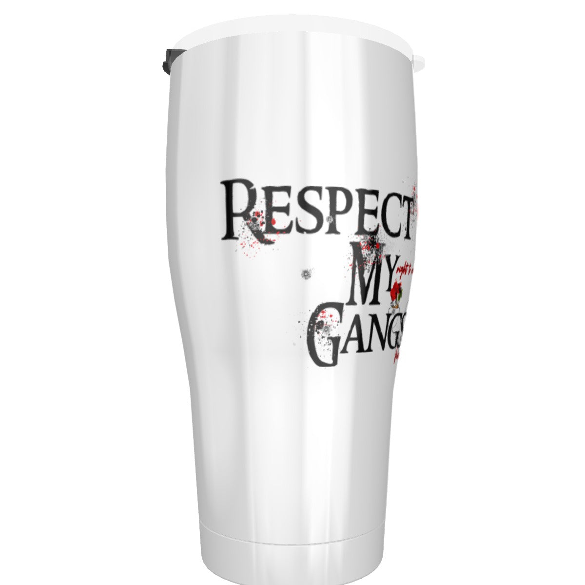 Respect My right to read Gangsta novels Cone Tumbler 30oz