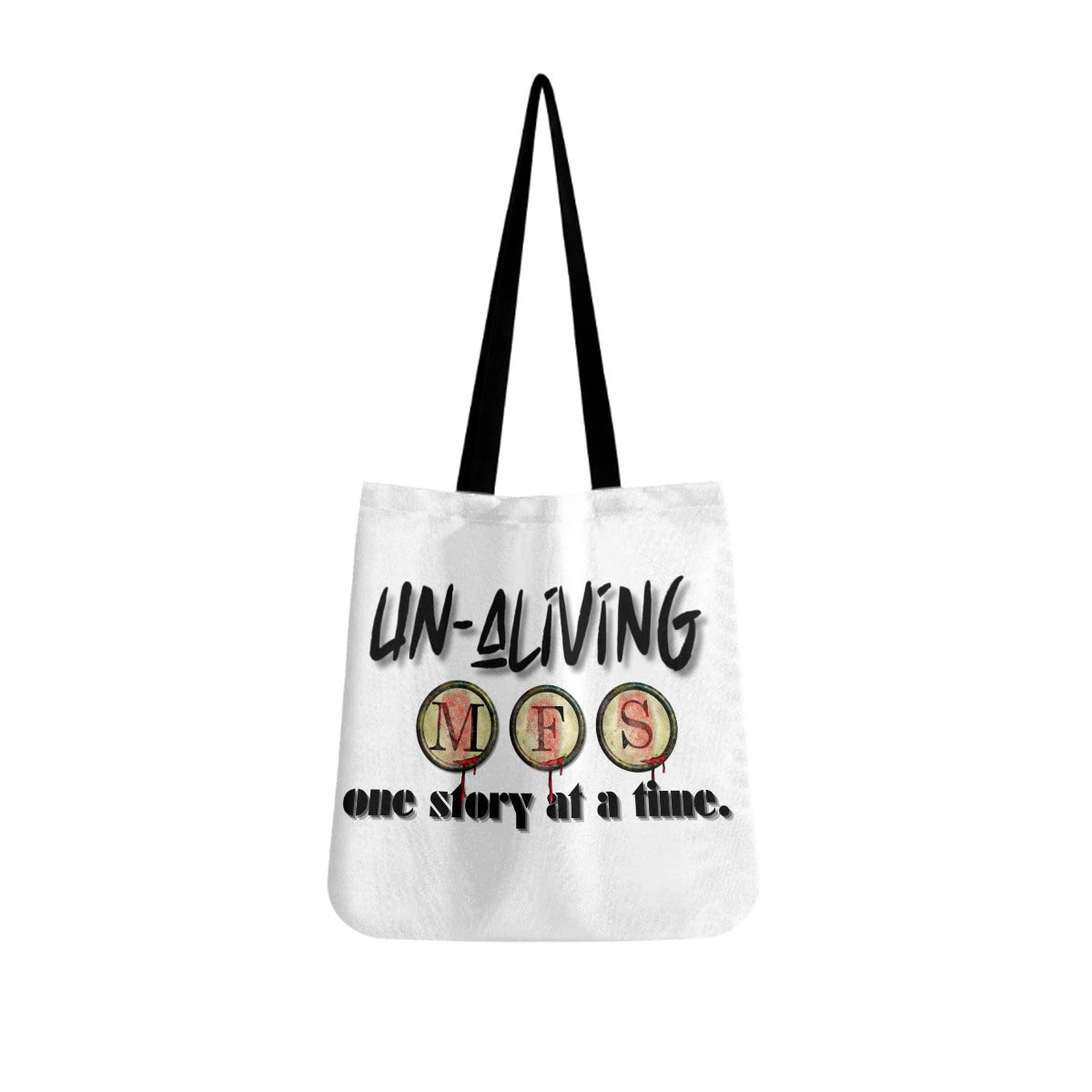 Un-Aliving MFS one story at a time Cloth Tote Bags